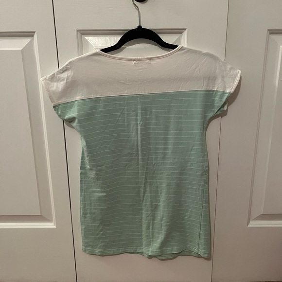 Short Sleeved Nursing Top - Picture 2 of 4